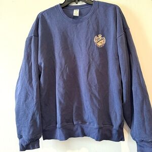 Victoria’s secret PINK navy logo crewneck